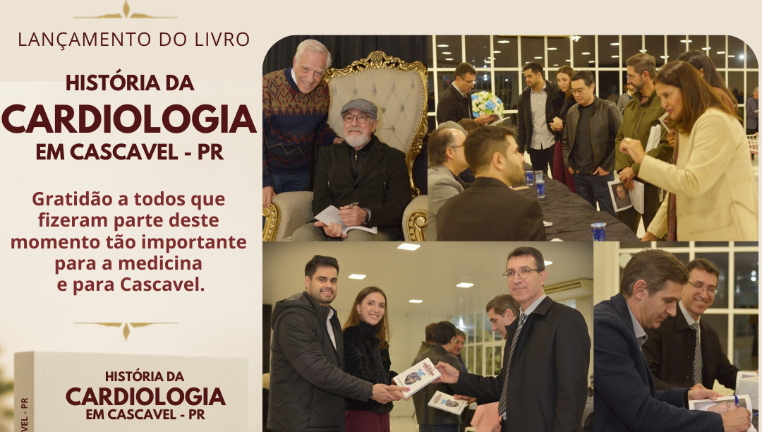 Lançamento livro História da Cardiologia em Cascavel – PR